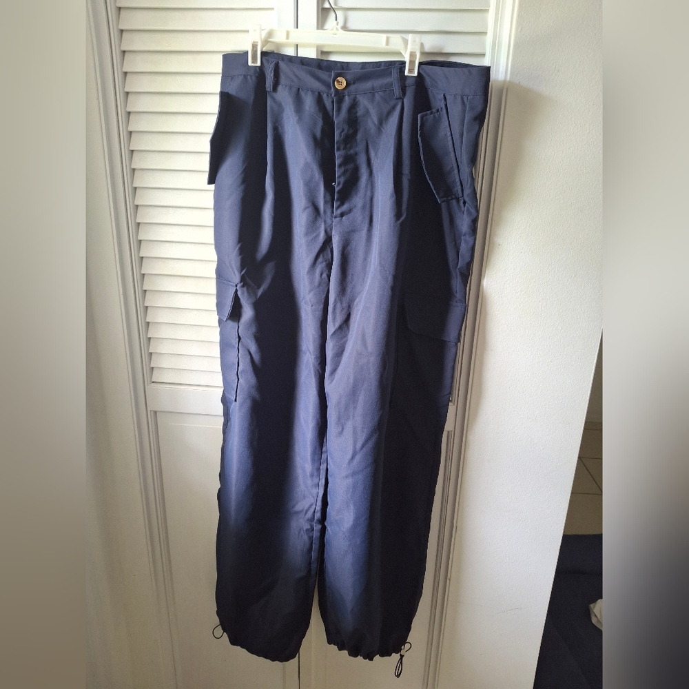 Stylish Navy Cargo Pants for Women